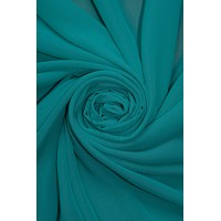 01777 Шифон Lot  A кол. 39 зелена бірюза