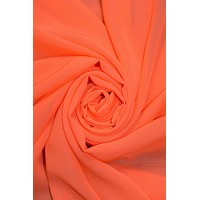 01777 Шифон Lot A кол.46 ультра-помаранчевий