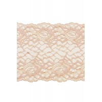 L8A0071 Кружево стрейч цв,пудра