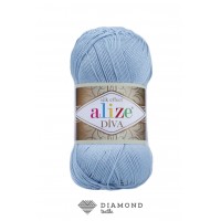 Дива цв. 350 светло-голубой