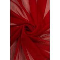 Сетка - стрейч цв.17 вишня