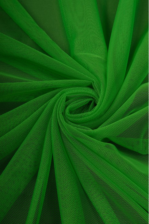 Сетка - стрейч цв.19 зеленый