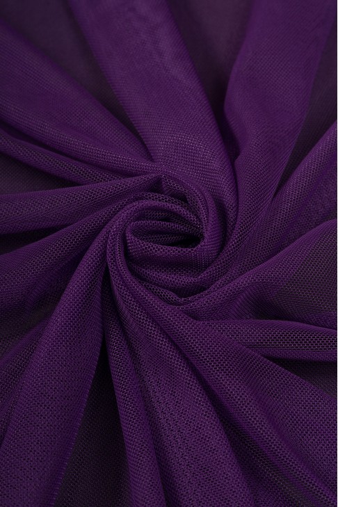 Сетка - стрейч цв.20 фиолетовый