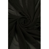 Сетка - стрейч цв.01 черный