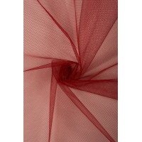 01060 Фатин с блеском цв.24 бордовый