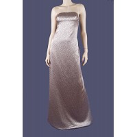 02061 Атлас в горох диз.2 кол.7 бежевий + чорний