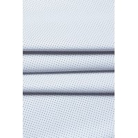 2067 Кожзам перфорированный цв.02 белый