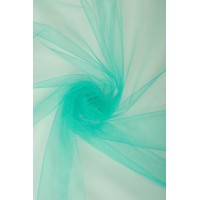 01060 Фатин с блеском цв.26 т.бирюзовый