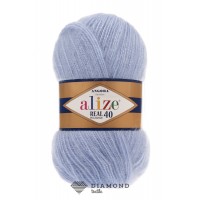 Ангора Реал 40 цв.40 голубой