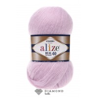 Ангора Реал 40 цв.27 лиловый