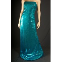 03060 Гипюр "Анджелина" цв.01 бирюзовый