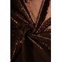 03022 Гипюр "Анджелина" цв.19 коричневый