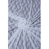 03041 Гипюр стрейч цв.белый