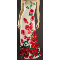 02243 Шифон диз. 33126 кол. 01 молочний