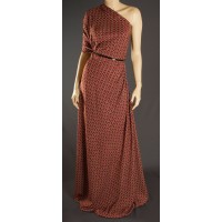 02284 Штапель диз. 01 цв. 02 терракотовый