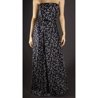 02254 Поплін диз. 01 кол. 02  т.синій