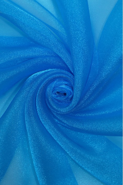 1010 Органза цв.19 ультра-голубой