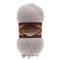 Ангора Голд Симли цв.168 белая зима