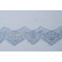 4076 Кружево шантильи цв.серый