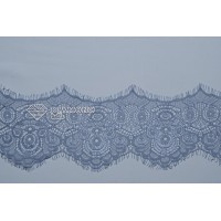 4041 Кружево шантильи цв.серый