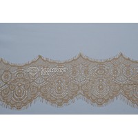 4041 Кружево шантильи цв.беж