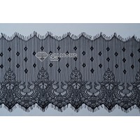 Кружево шантильи диз.01 цв.черный