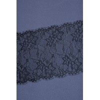 Кружево шантильи диз.02 цв.черный