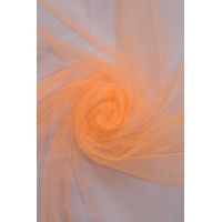 01680 Фатин жесткий цв.43 ультра оранжевый