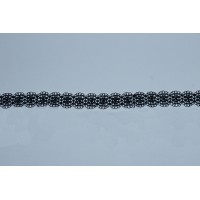 01683 Кружево макраме цв.01 черный