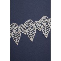 01762 Кружево макраме цв.беж