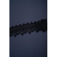 ТМ 135 Кружево макраме цв.01 черный