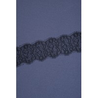 05758 Кружево шантильи цв.01 черный