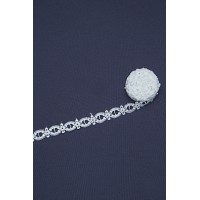 05088 Кружево макраме диз.302667 цв.молочный