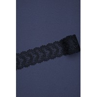05077 Кружево макраме диз.60953 цв.черный