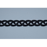 1980 Кружево макраме цв.01 черный