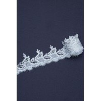0243 Кружево макраме цв.02 белый