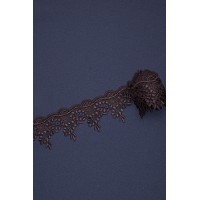 0243 Кружево макраме цв.23 коричневый