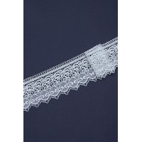 9091 Кружево макраме цв.белый