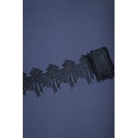 Кружево макраме диз.03 цв.черный