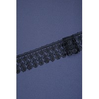 Кружево макраме диз.06 цв.черный
