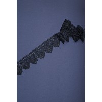 Кружево макраме диз.02 цв.черный
