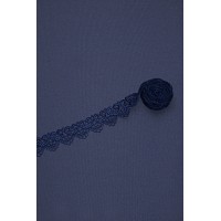 Кружево макраме диз.01 цв.01 синий
