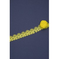 Кружево макраме диз.01 цв.лимонный