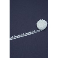 Кружево макраме цв.белый