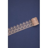 Кружево макраме диз.01 цв.бежевый