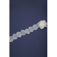 Кружево макраме цв.айвори