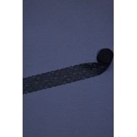 Кружево стрейч диз.05 цв.черный