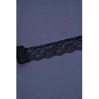 Кружево стрейч диз.08 цв.черный