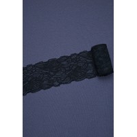 Кружево стрейч диз.01 цв.черный