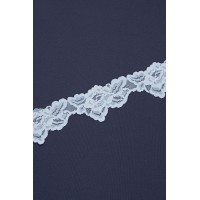 Кружево стрейч  диз.05 цв.белый